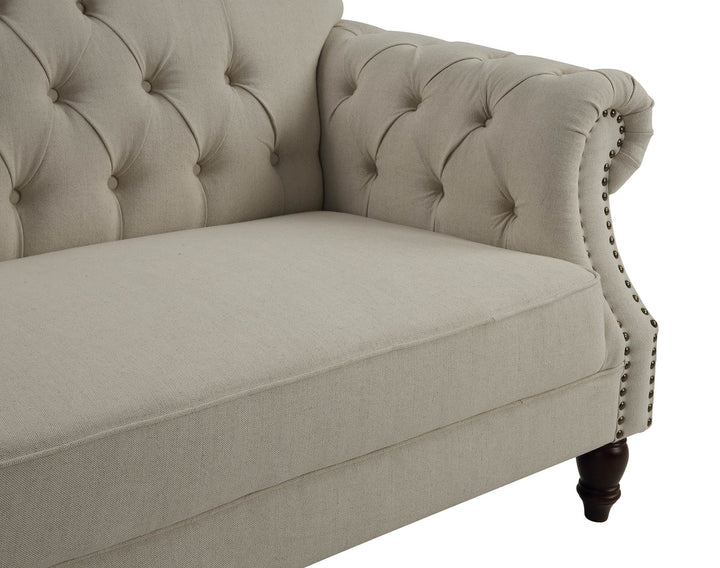 Vaucluse 3 Seat Sofa Beige - OneWorld Collection