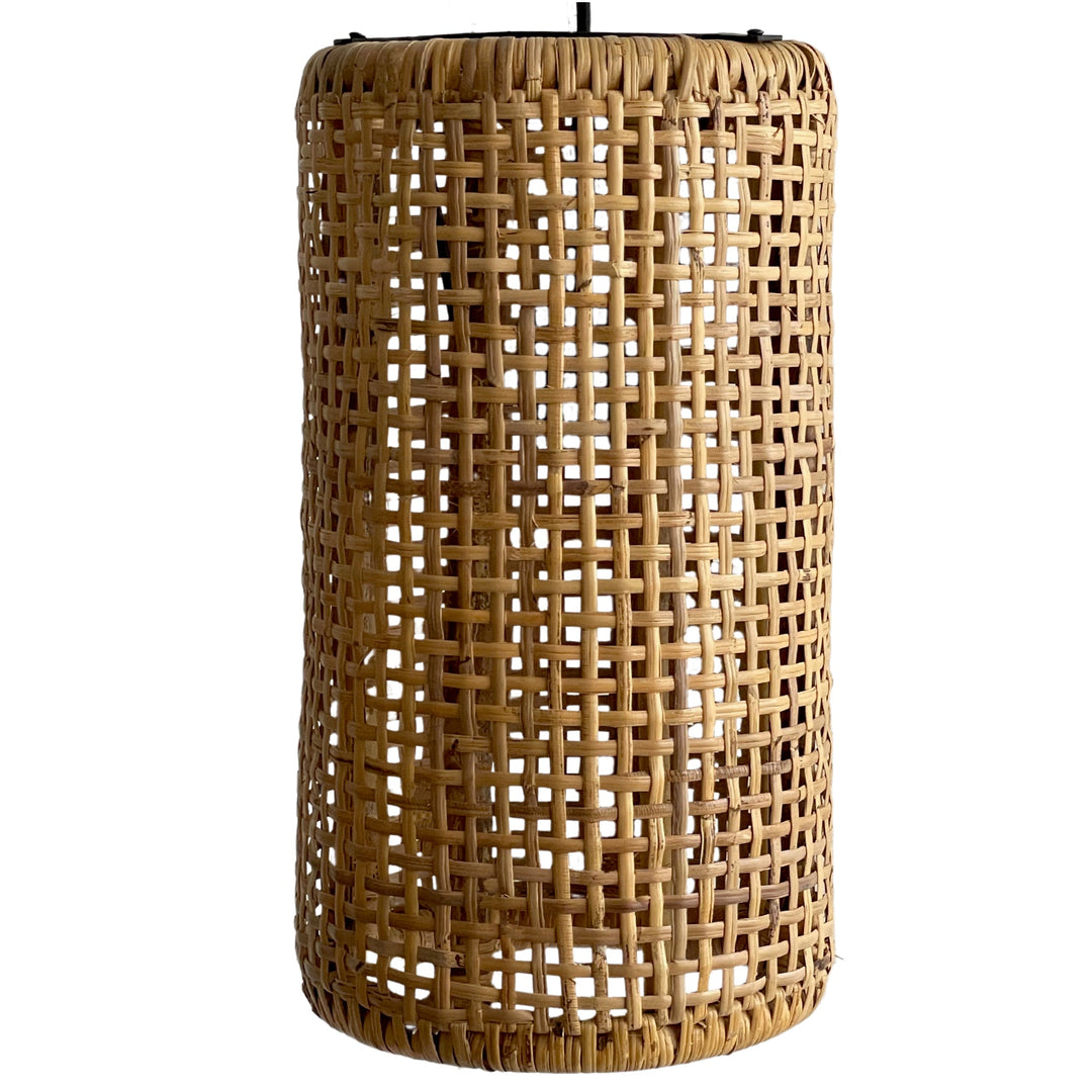 Valla Natural Rattan Pendant Light Shade - OneWorld Collection