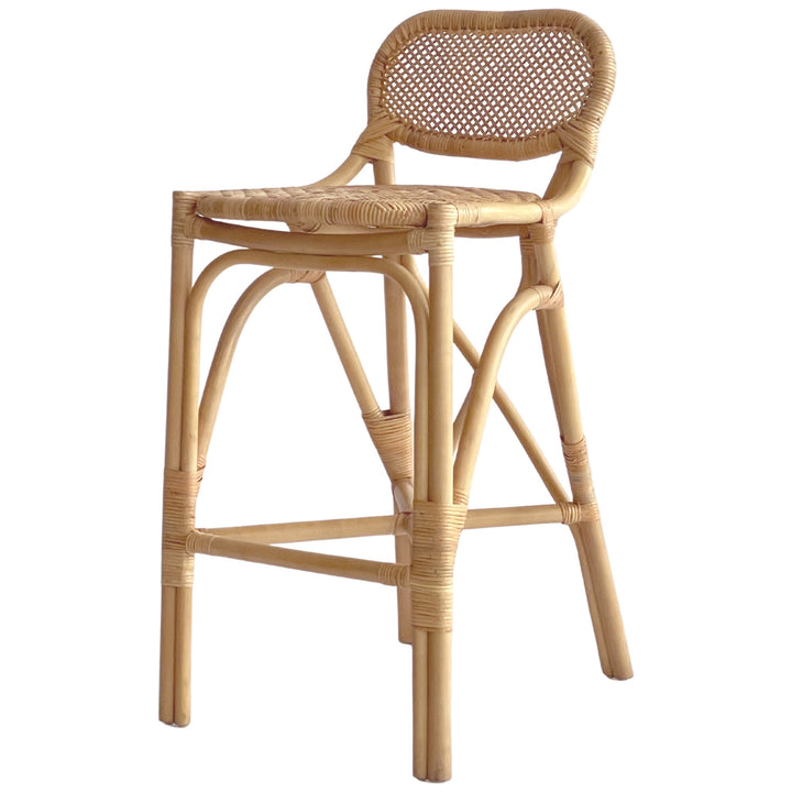 Fresno Barstool Natural By Shaynna Blaze - OneWorld Collection