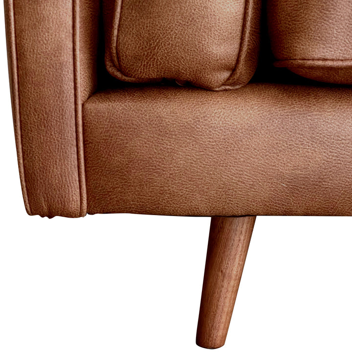 Lincoln 2 Seat Sofa in Tan - OneWorld Collection