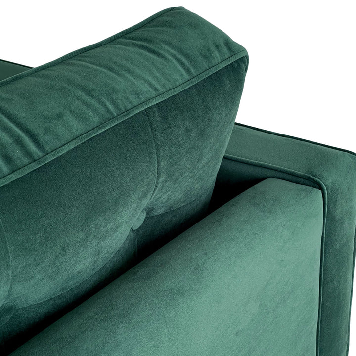 Evie 3 Seat Sofa Forest Green - OneWorld Collection