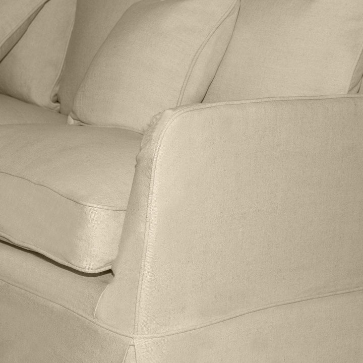 Noosa Hamptons 3 Seat Queen Sofa Bed Beige