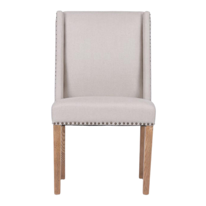 Ithaca Beige Velvet Dining Chair - OneWorld Collection