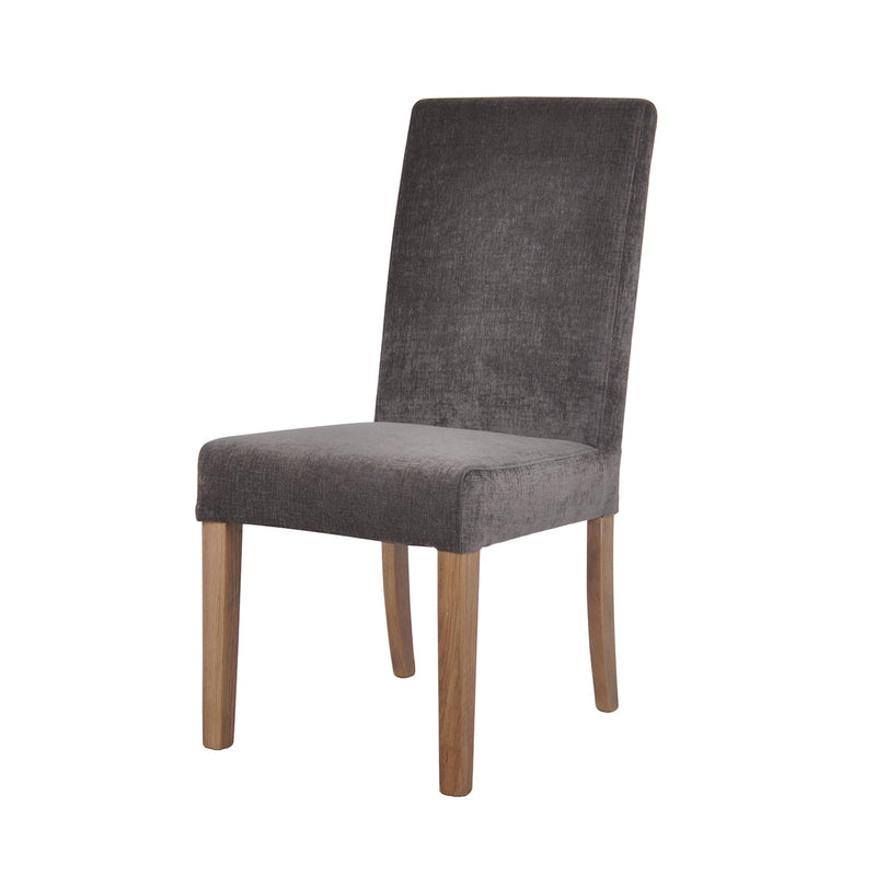 Oakwood Dining Chair in Silver Grey - OneWorld Collection