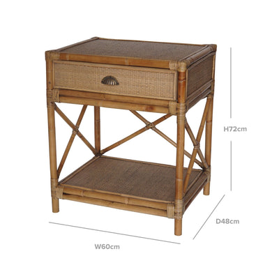 Cayman Bedside Table - OneWorld Collection