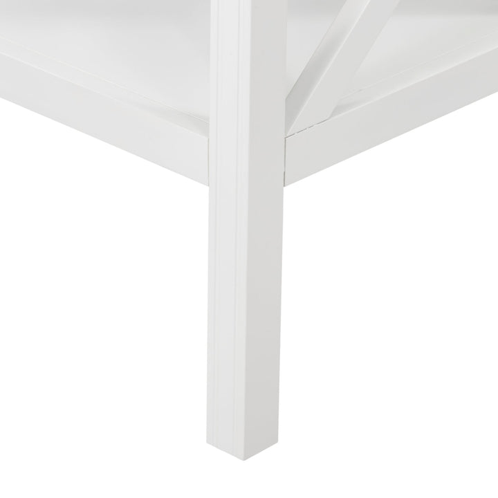 Sorrento Glass Top Side Table - OneWorld Collection