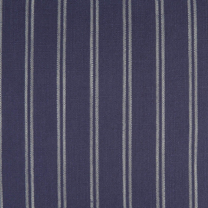 55Cm Throw Cushion Navy/White Stripe - OneWorld Collection