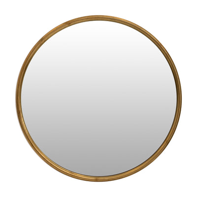 Griffin Small Round Gold Mirror - OneWorld Collection