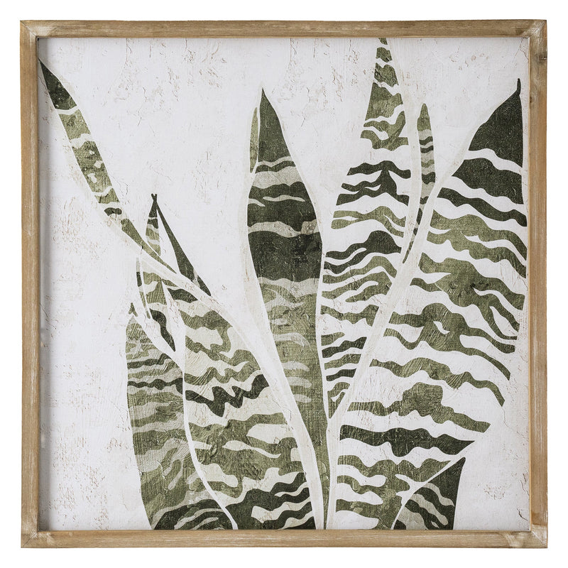 Banksia Green Foliage Wall Art Set of 2 - OneWorld Collection