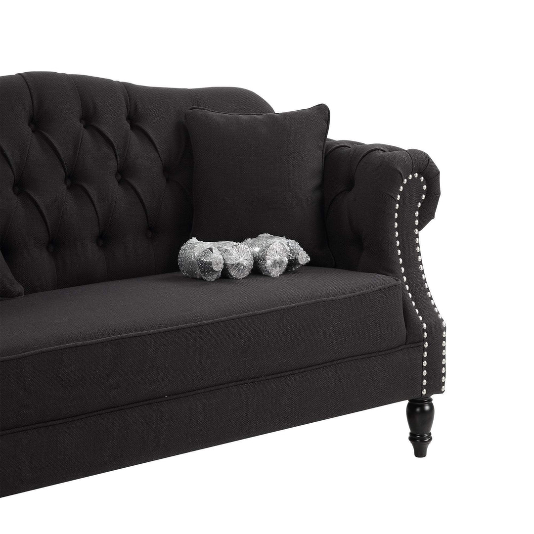 Vaucluse 3 Seat Sofa Charcoal - OneWorld Collection