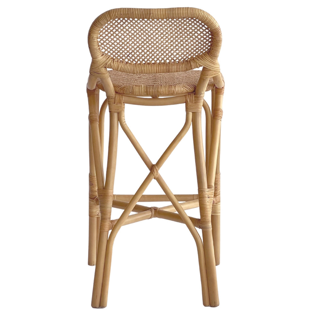 Fresno Barstool Natural By Shaynna Blaze - OneWorld Collection