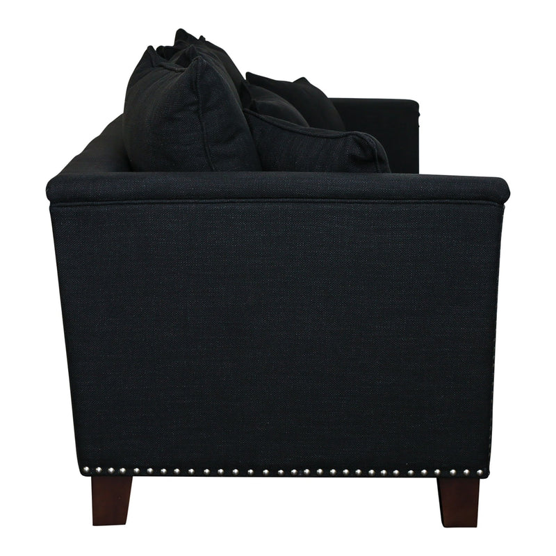 Manhattan 3 Seat Sofa Charcoal - OneWorld Collection