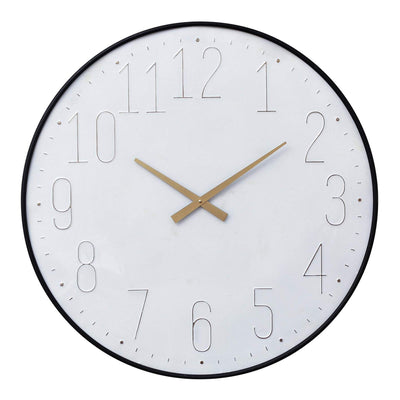 Juno White Clock Gold Numbers - OneWorld Collection