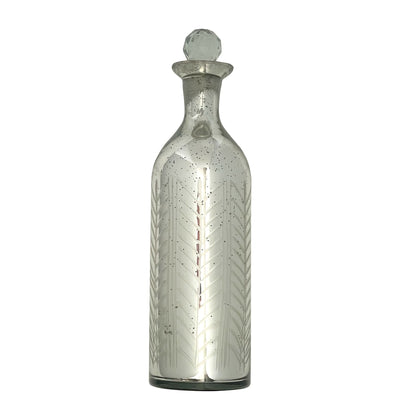 Noelle Antique Glass Decorative Bottle - OneWorld Collection