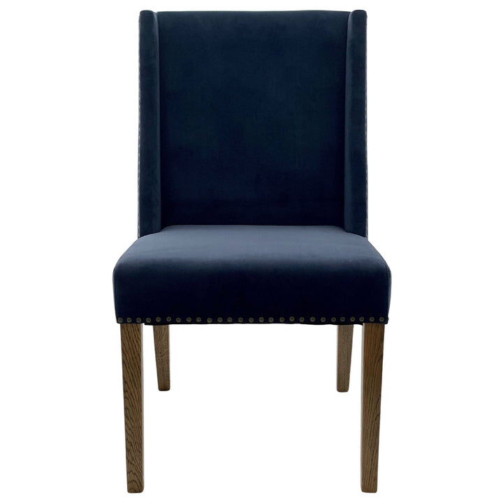 Ithaca Navy Velvet Dining Chair - OneWorld Collection