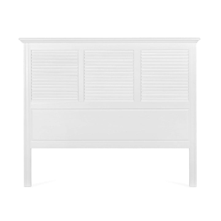 West Beach Bedhead W/ Shutters King - OneWorld Collection