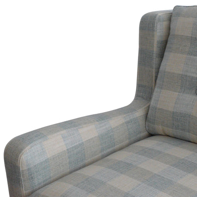 Peggy Armchair Duck Egg Blue - OneWorld Collection
