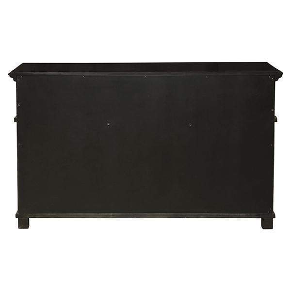 Sorrento Black 3 Drawer Buffet - OneWorld Collection