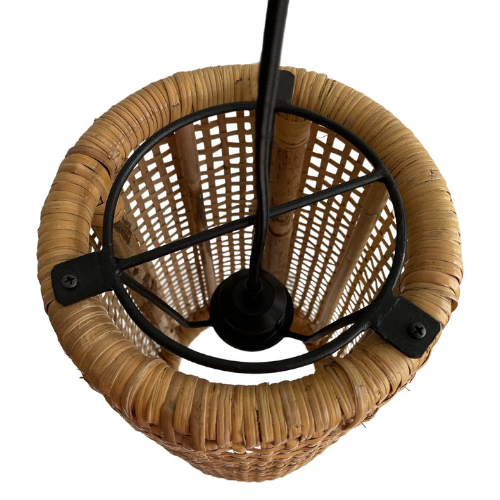 Valla Natural Rattan Pendant Light Shade - OneWorld Collection