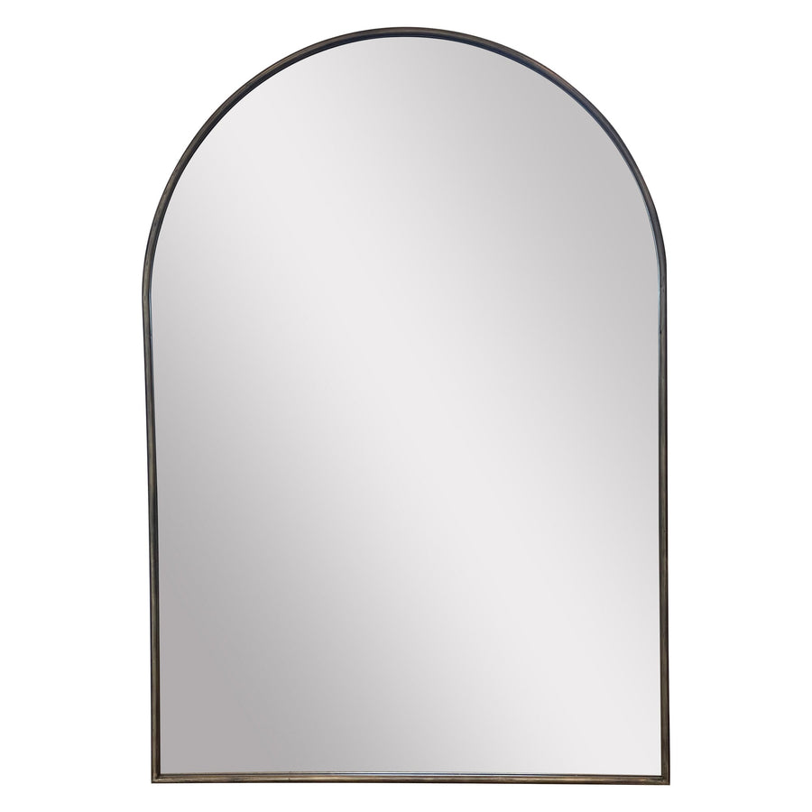 Veronica Brass Arched Mirror - OneWorld Collection