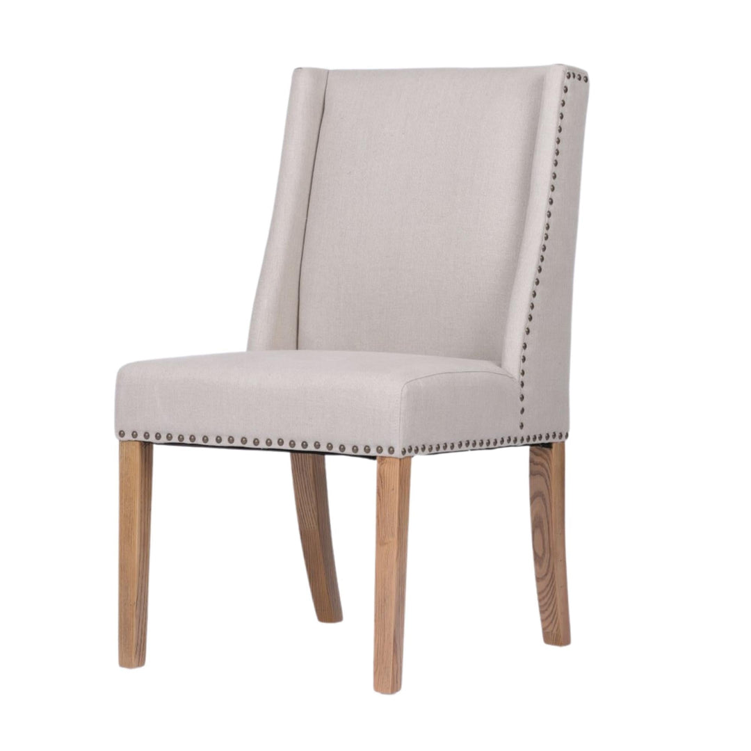 Ithaca Beige Velvet Dining Chair - OneWorld Collection