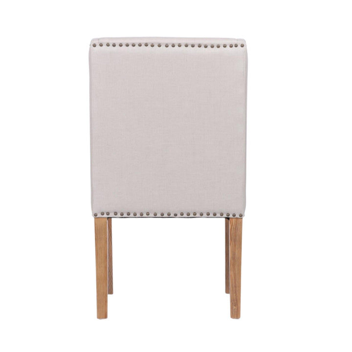 Ithaca Beige Velvet Dining Chair - OneWorld Collection