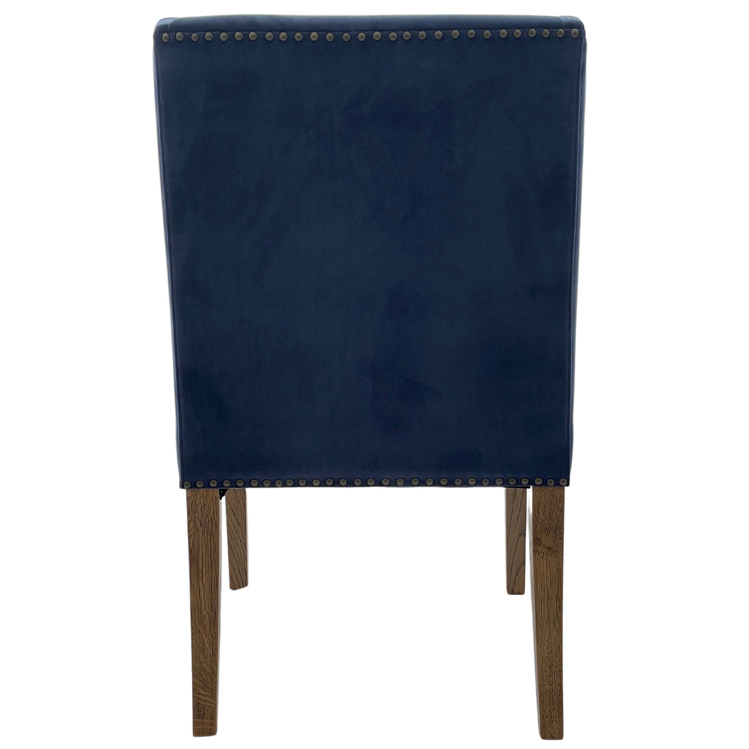 Ithaca Navy Velvet Dining Chair - OneWorld Collection