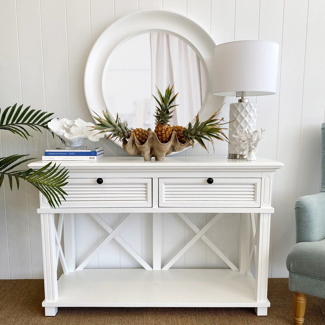 West Beach Console White - OneWorld Collection