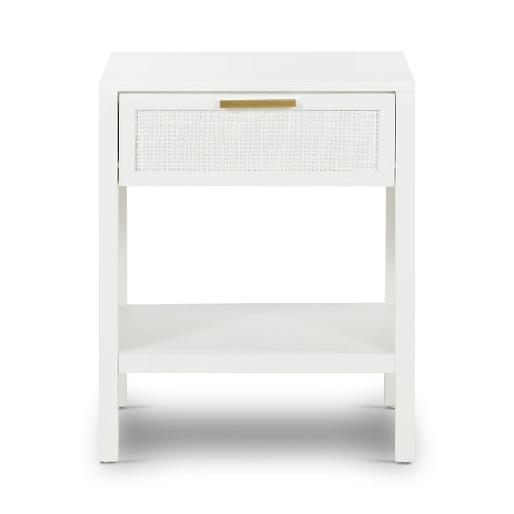 Santorini Bedside Table White - OneWorld Collection