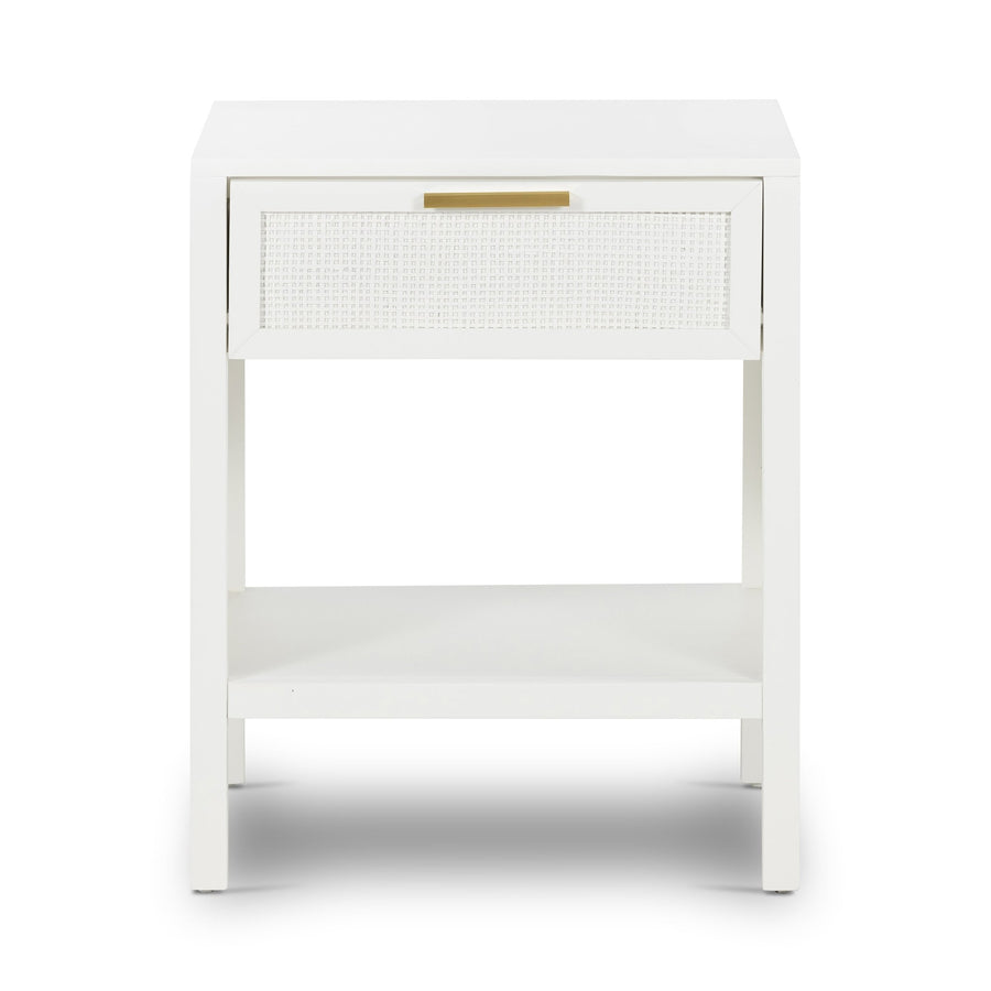 Santorini Bedside Table White - OneWorld Collection