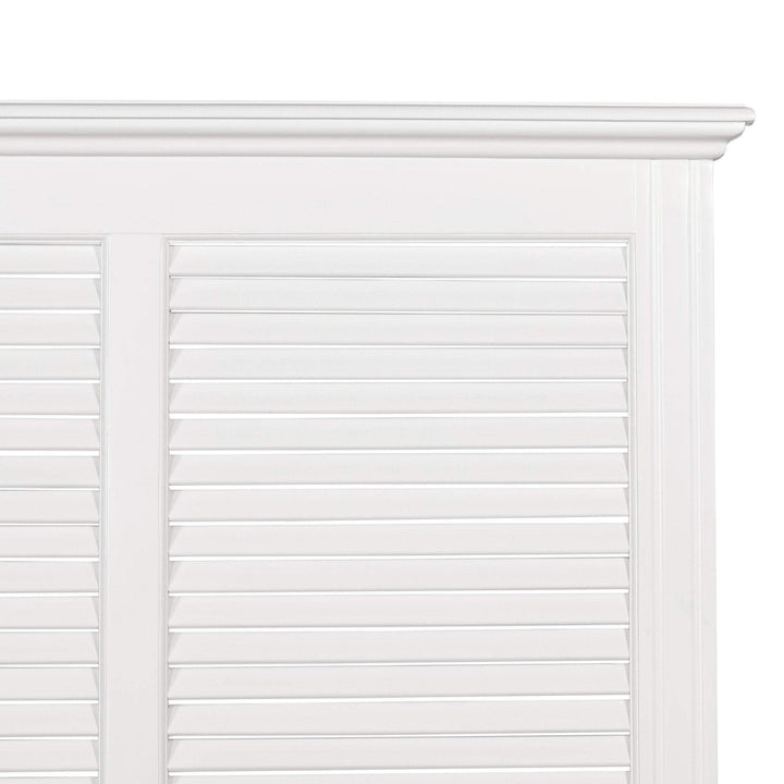 West Beach Bedhead W/ Shutters King - OneWorld Collection