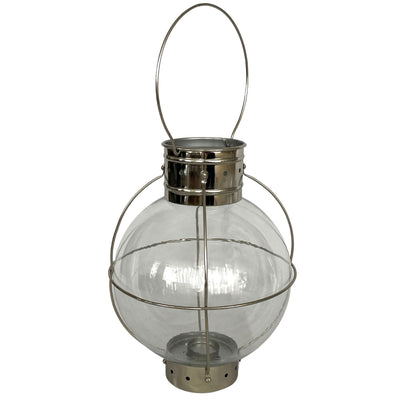 Mona Nickel Lantern - Medium - OneWorld Collection