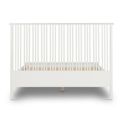 Ibiza Queen Bed Pillar White - OneWorld Collection