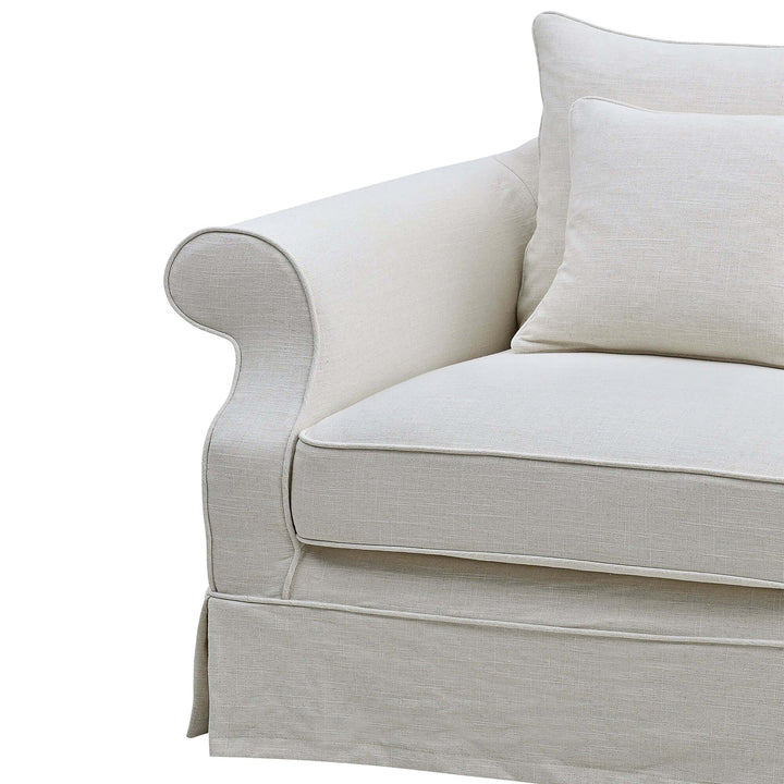 Armchair Slip Cover - Avalon Ivory - OneWorld Collection