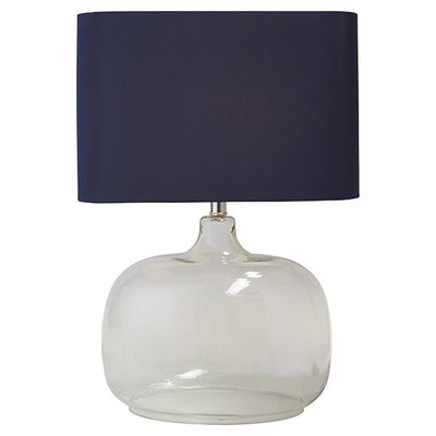 Torquay Lamp Blue Shade By Shaynna Blaze - OneWorld Collection