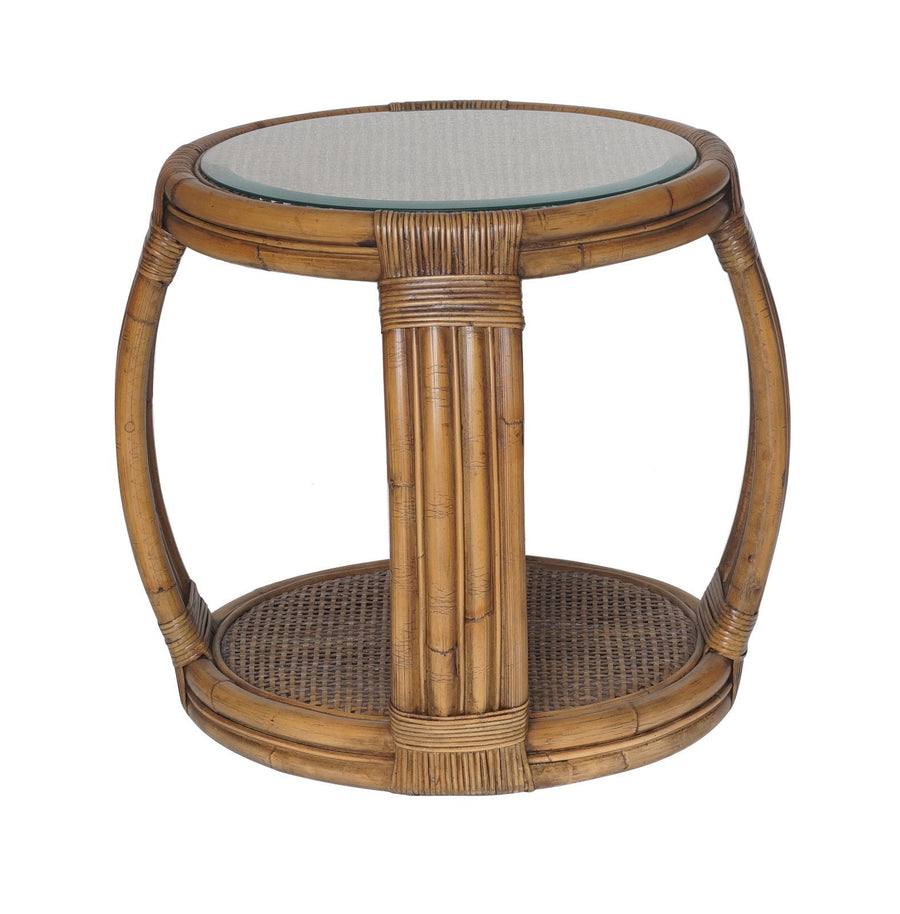 Cayman Rattan Side Table - OneWorld Collection