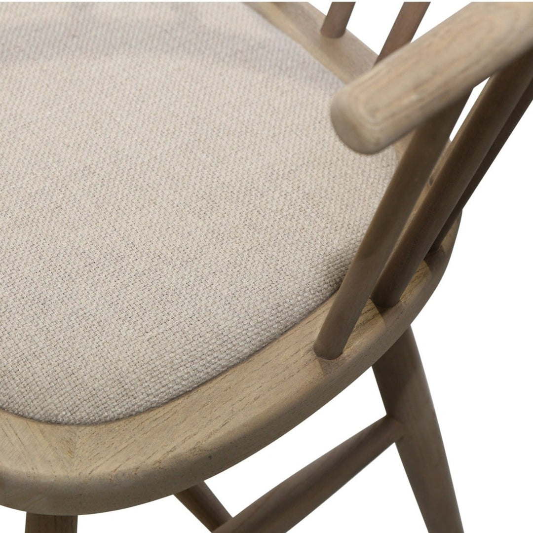 Round Curved Strip Back Dining Chair - OneWorld Collection