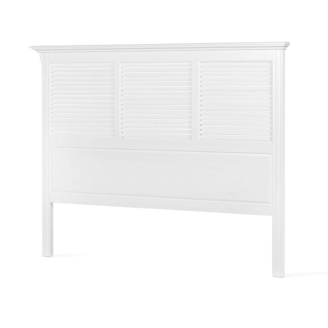 West Beach Bedhead W/ Shutters King - OneWorld Collection