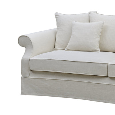Avalon 3 Seat Sofa Ivory - OneWorld Collection