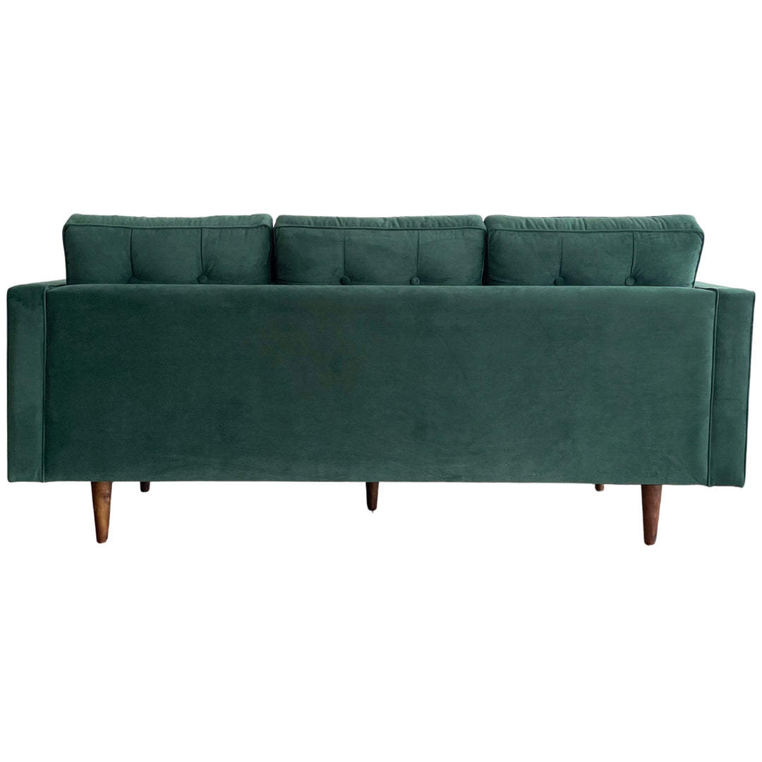 Evie 3 Seat Sofa Forest Green - OneWorld Collection