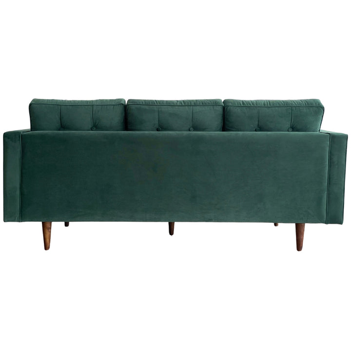 Evie 3 Seat Sofa Forest Green - OneWorld Collection