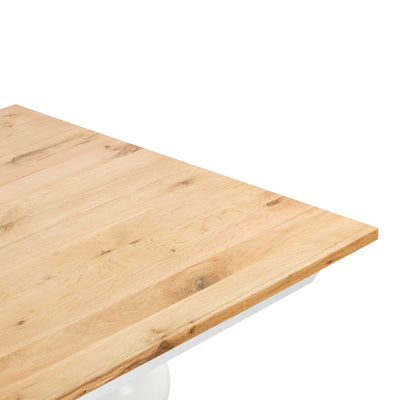 South Hamptons Extendable Dining Table Natural White - OneWorld Collection