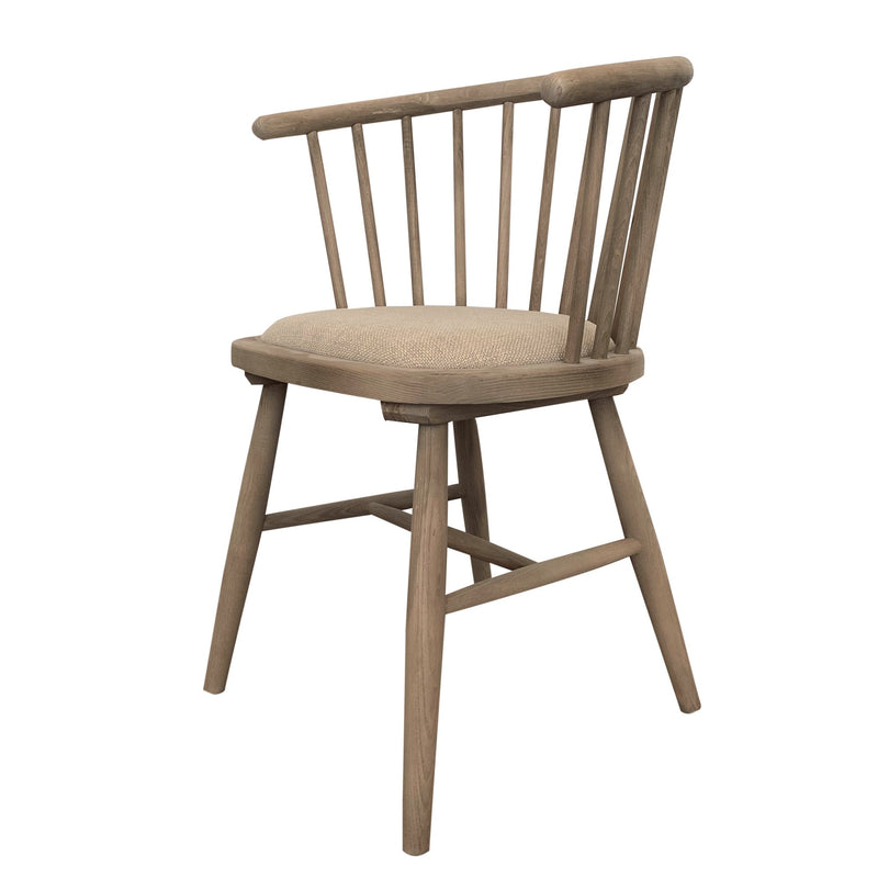 Round Curved Strip Back Dining Chair - OneWorld Collection