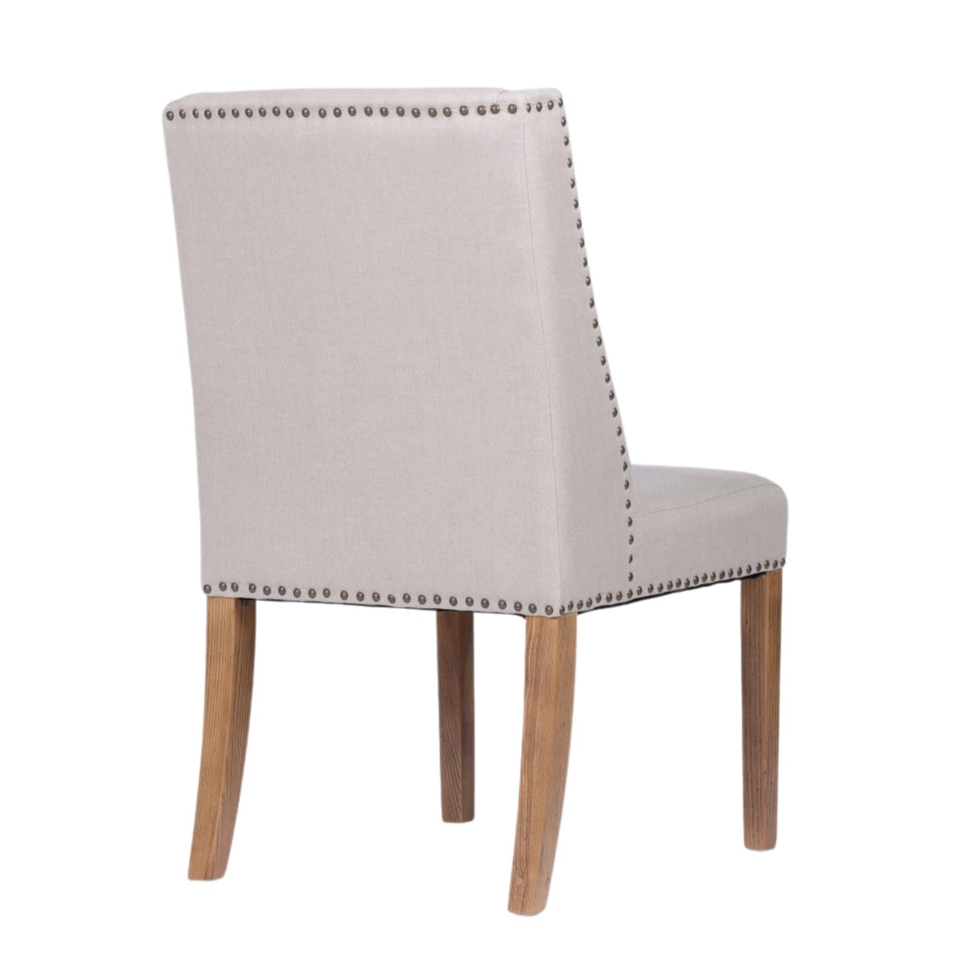 Ithaca Beige Velvet Dining Chair - OneWorld Collection