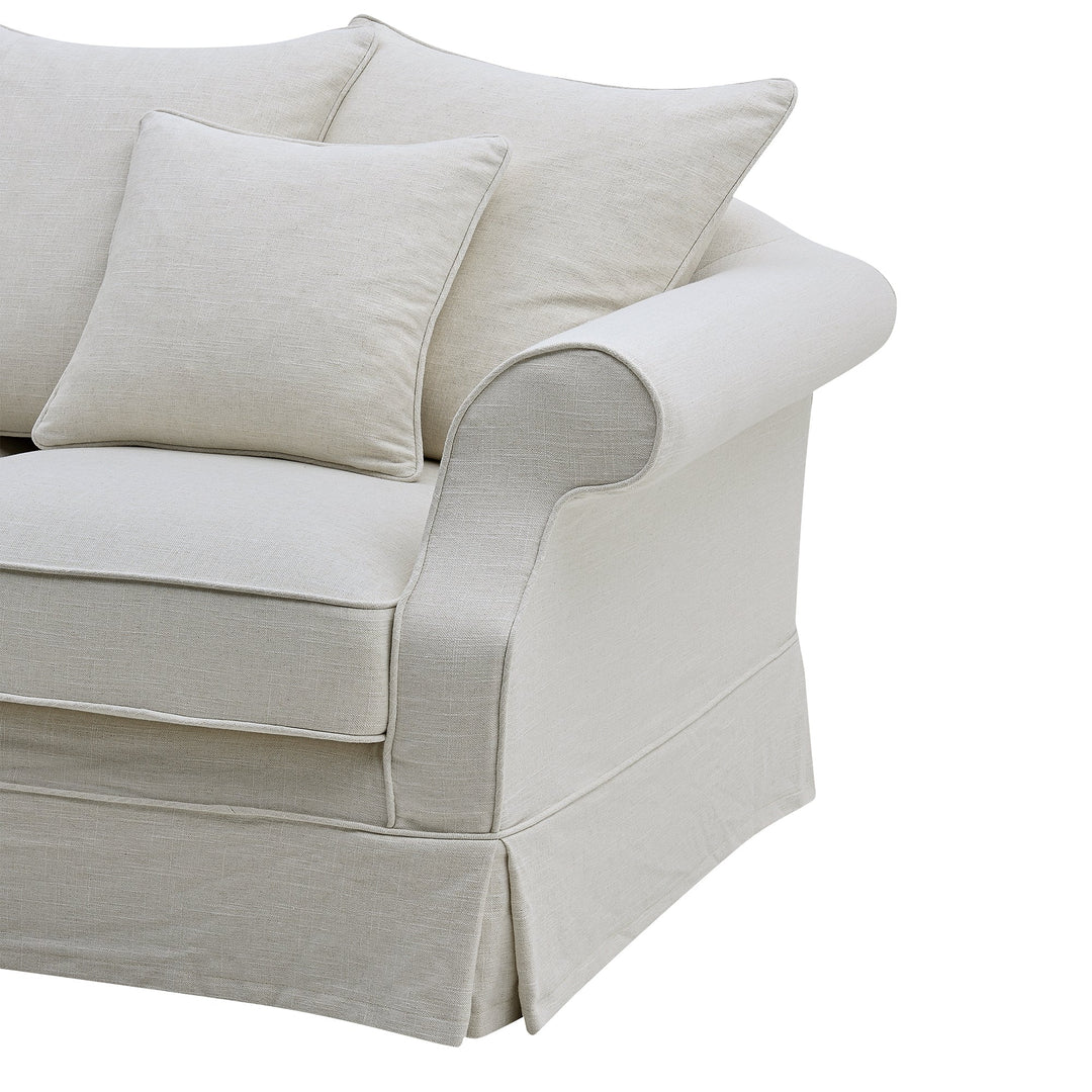 2 Seat Slip Cover - Avalon Ivory - OneWorld Collection