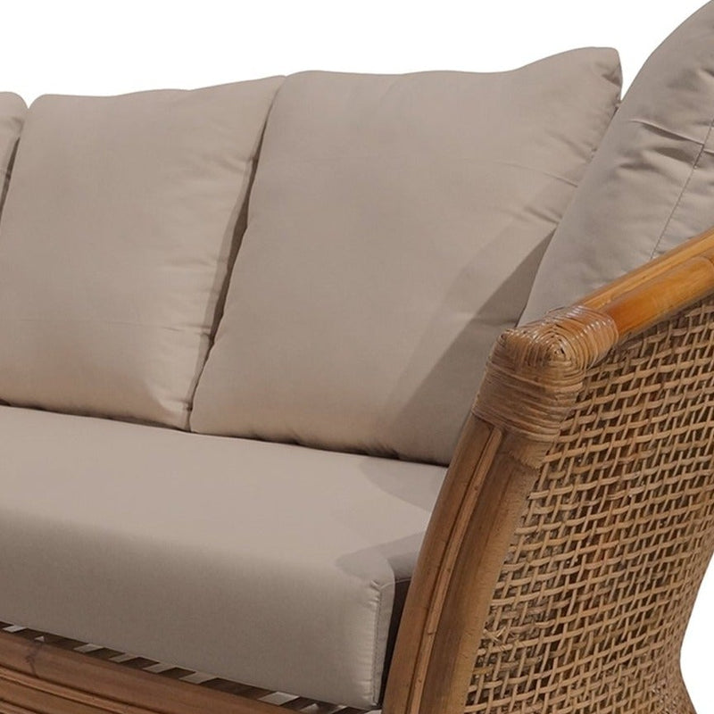 Cayman 2 Seat Sofa Rattan - OneWorld Collection