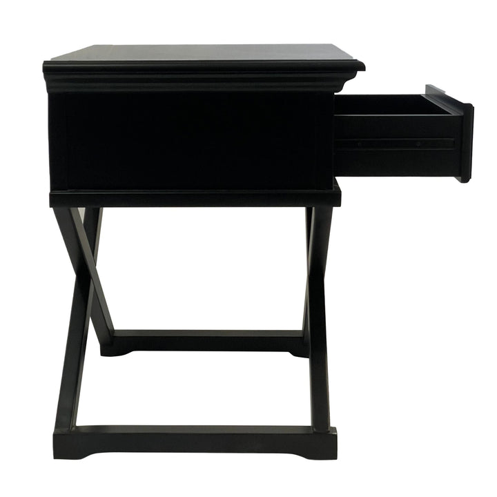 Sorrento Black Side Table - OneWorld Collection