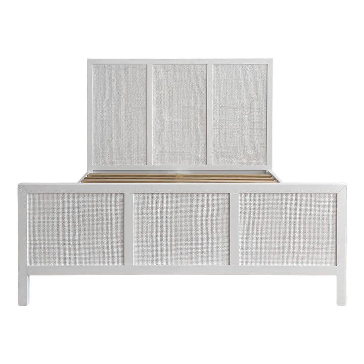 Santorini Queen Bed White - OneWorld Collection