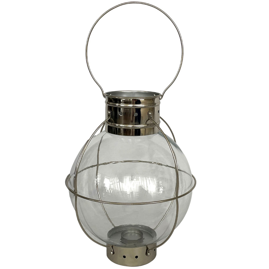 Mona Nickel Lantern - Medium - OneWorld Collection