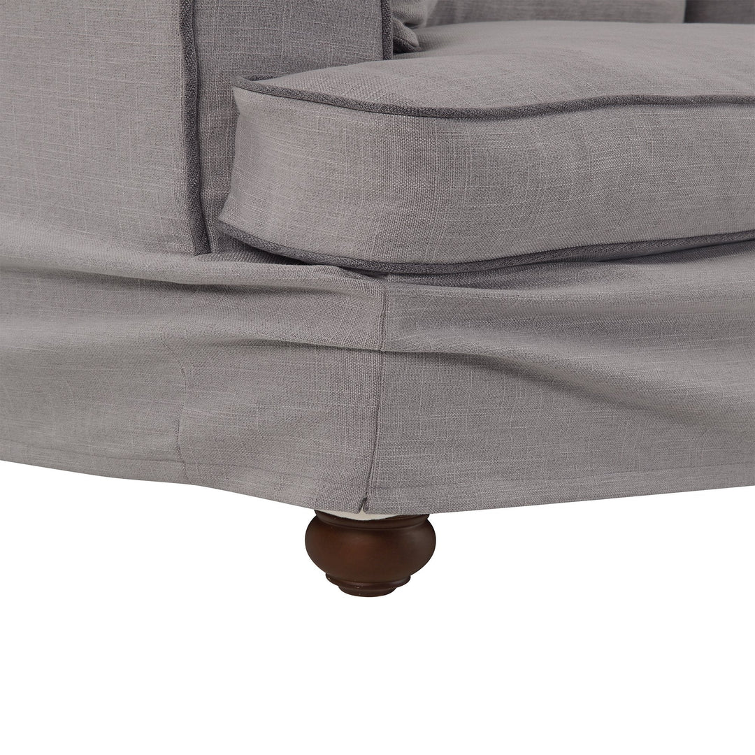 Byron 3 Seat Sofa Pebble Grey - OneWorld Collection